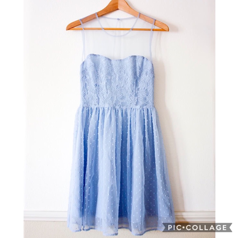 RODARTE | SWISS DOT & LACE DRESS